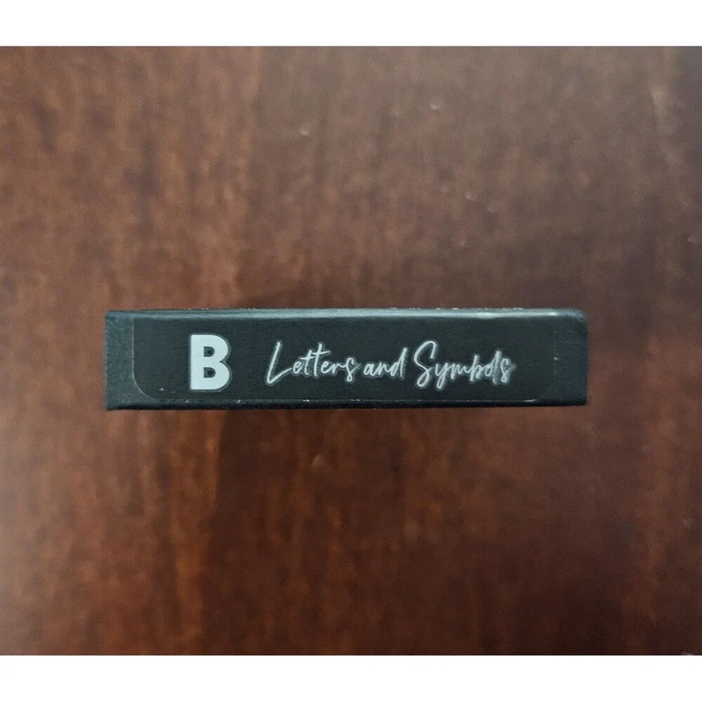 Moleskine Pin for Notebook or Planner Letter B, Letter Pin
